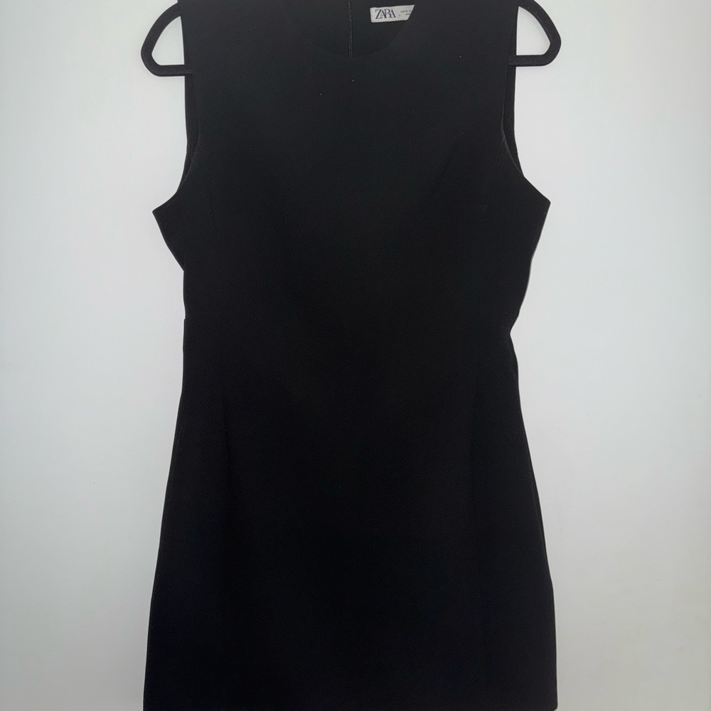 Zara Black Sleeveless Dress